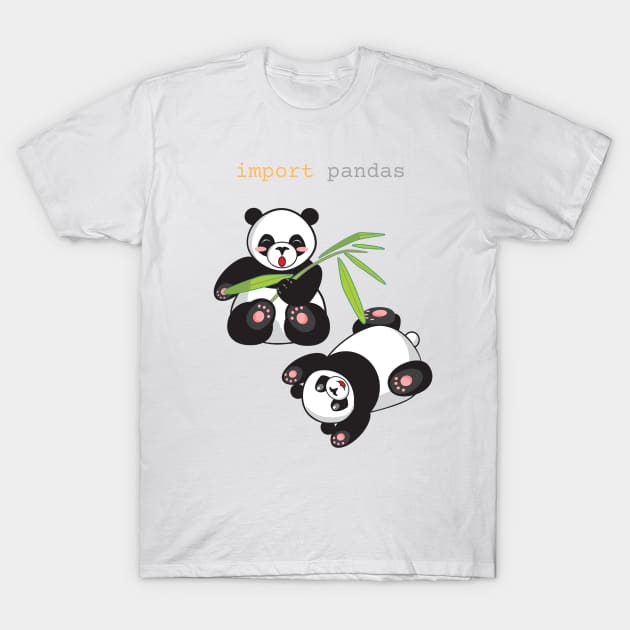 import pandas T-Shirt by SoftwareDev